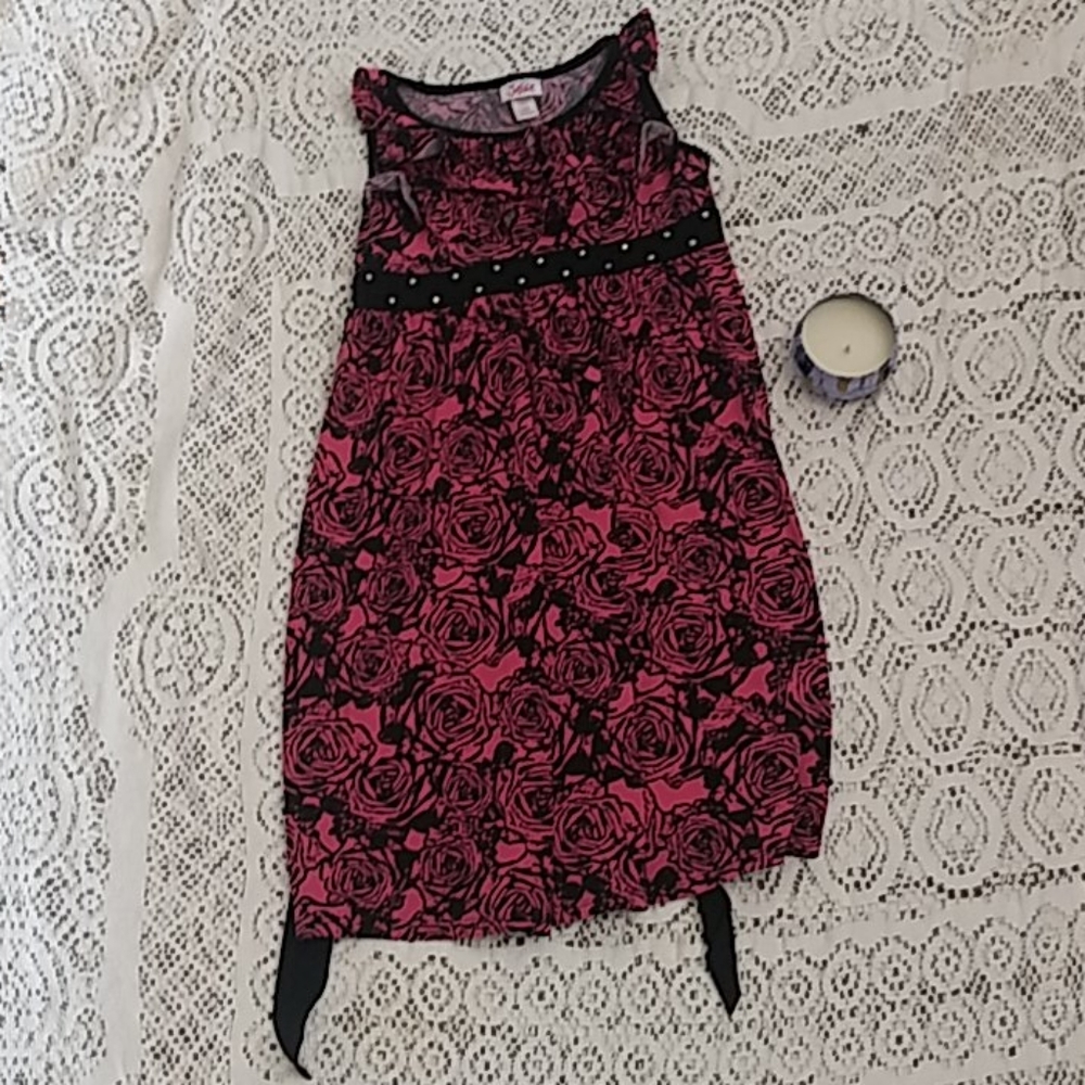 Justice Rose Colored dress